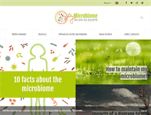 Tablet Screenshot of mymicrobiome.info